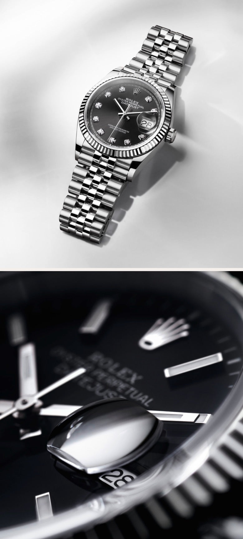 Rolex Datejust model m126234-0027 Embodying Rolex know-how portrait image