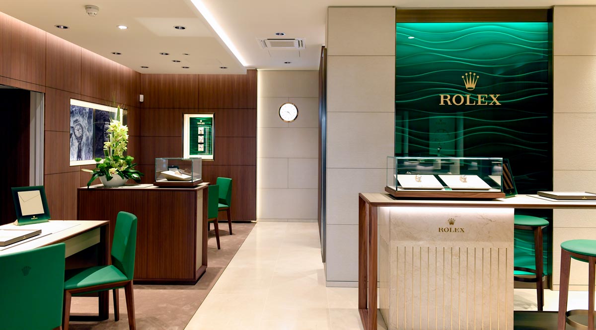 rolex at robert gatward hub our showroom c t a image for desktop
