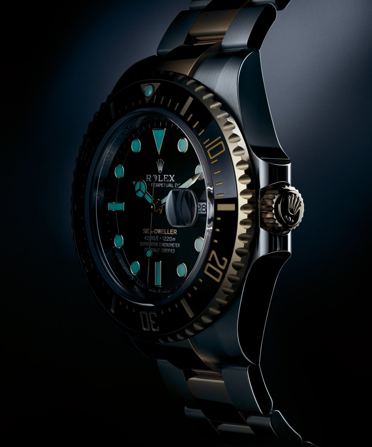 Rolex sea-dweller model m126603-0001 all-round legibility landscape image