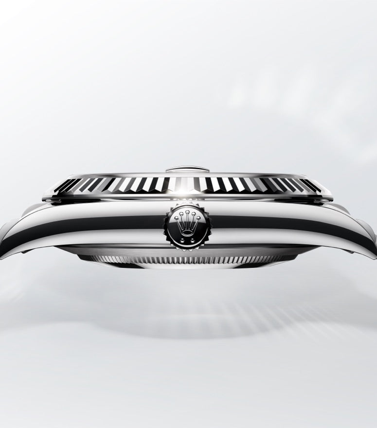 Rolex watchmaking portrait footer banner