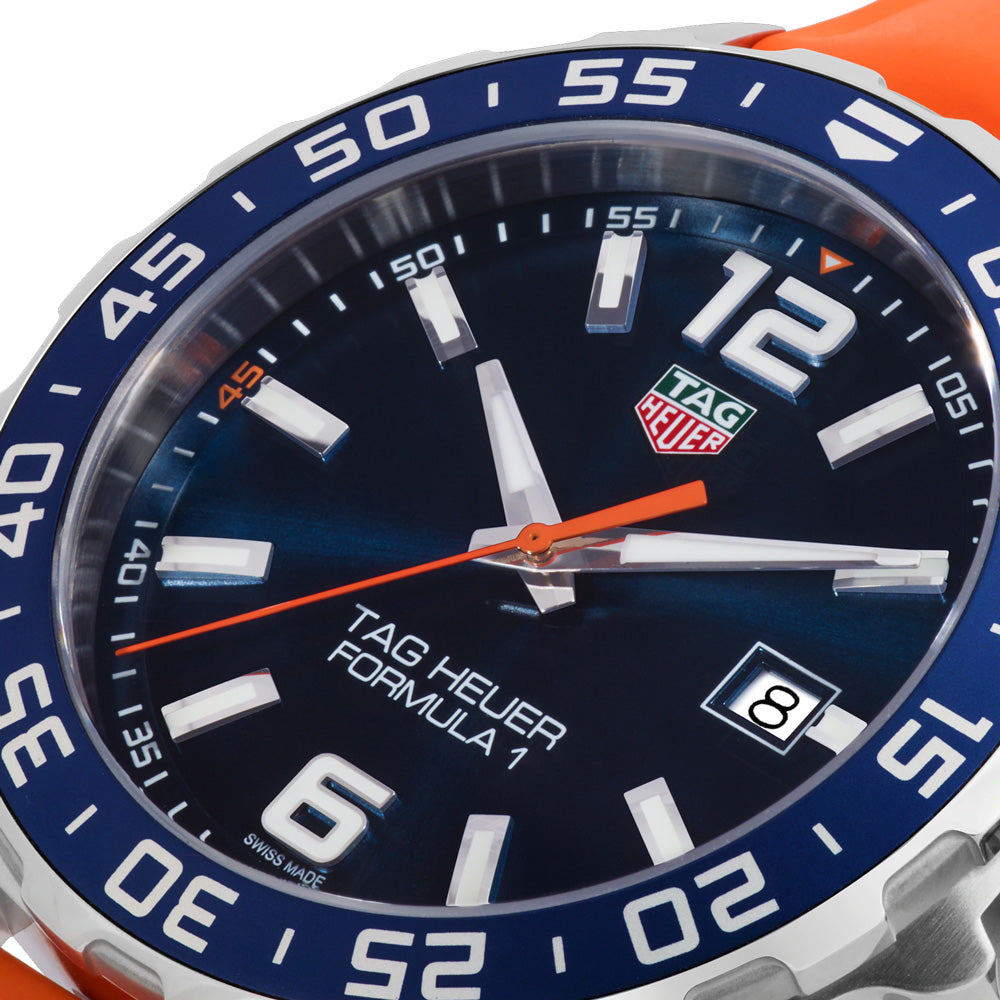 TAG Heuer Formula 1 UK Exclusive 43mm Blue Dial Quartz Gents Watch WAZ1010.FT8028