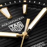 TAG Heuer Aquaracer Professional 200 Solargraph UK Limited 40mm Black Dial Quartz Gents Watch WBP1119.BA0000
