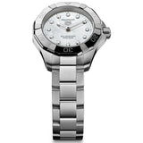 TAG Heuer Aquaracer Professional 100 Solargraph MOP Diamond Dot Dial 28mm Quartz Ladies Watch WBP141H.BA0049