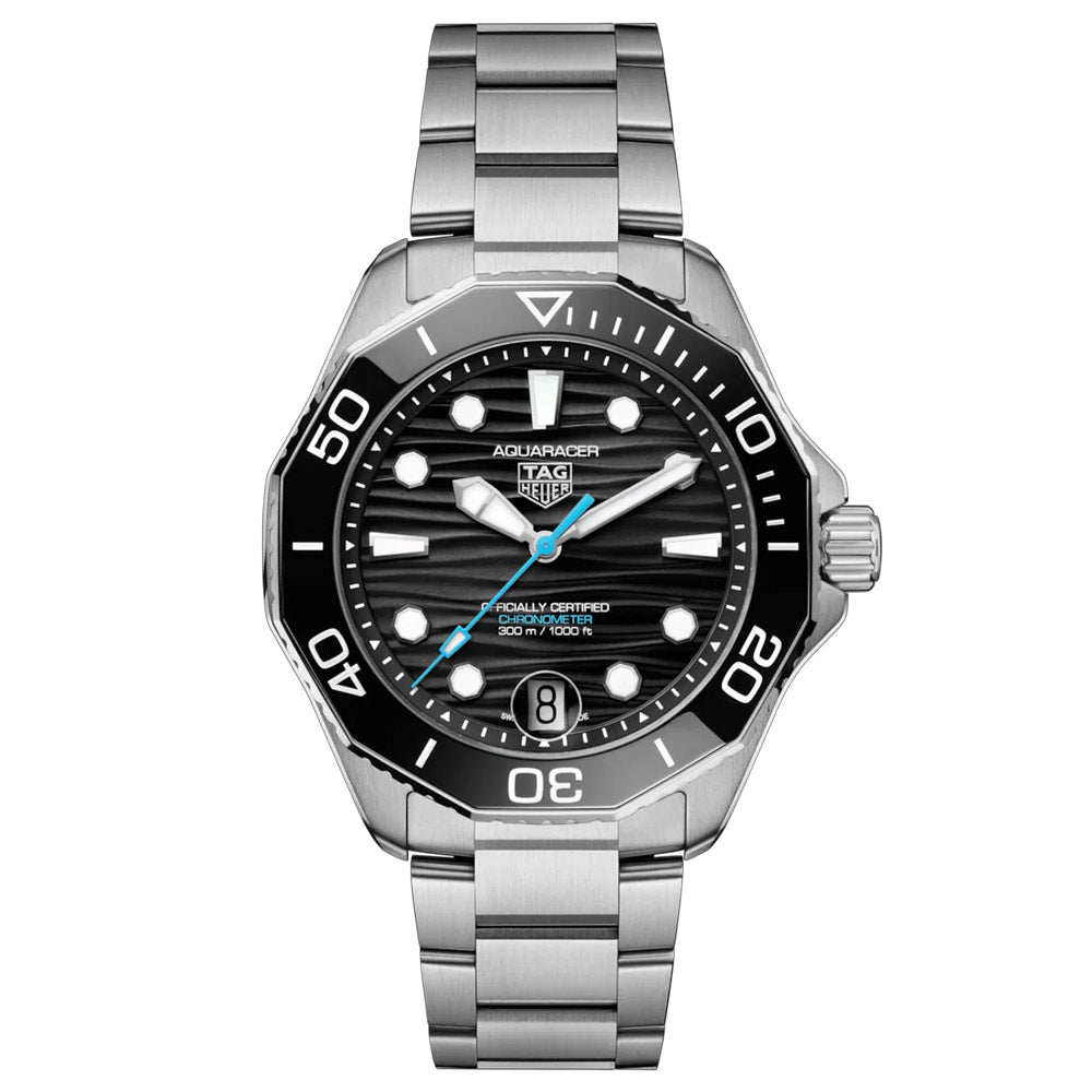 TAG Heuer Aquaracer Professional 300 Date 42mm Black Dial Automatic Ge
