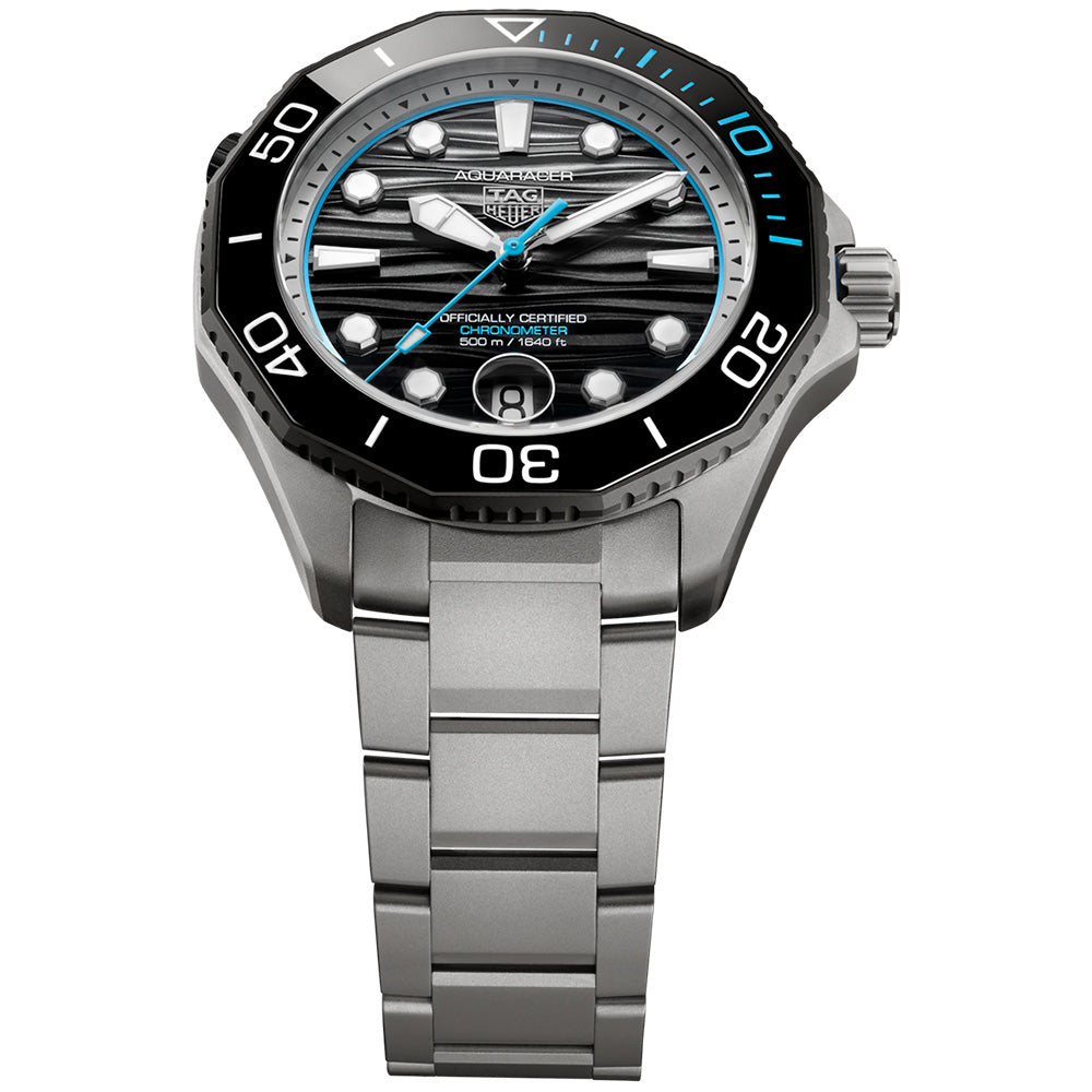 TAG Heuer Aquaracer Professional 500 Date Limited Edition 42mm Black Dial Automatic Gents Watch WBP5182.BF0010