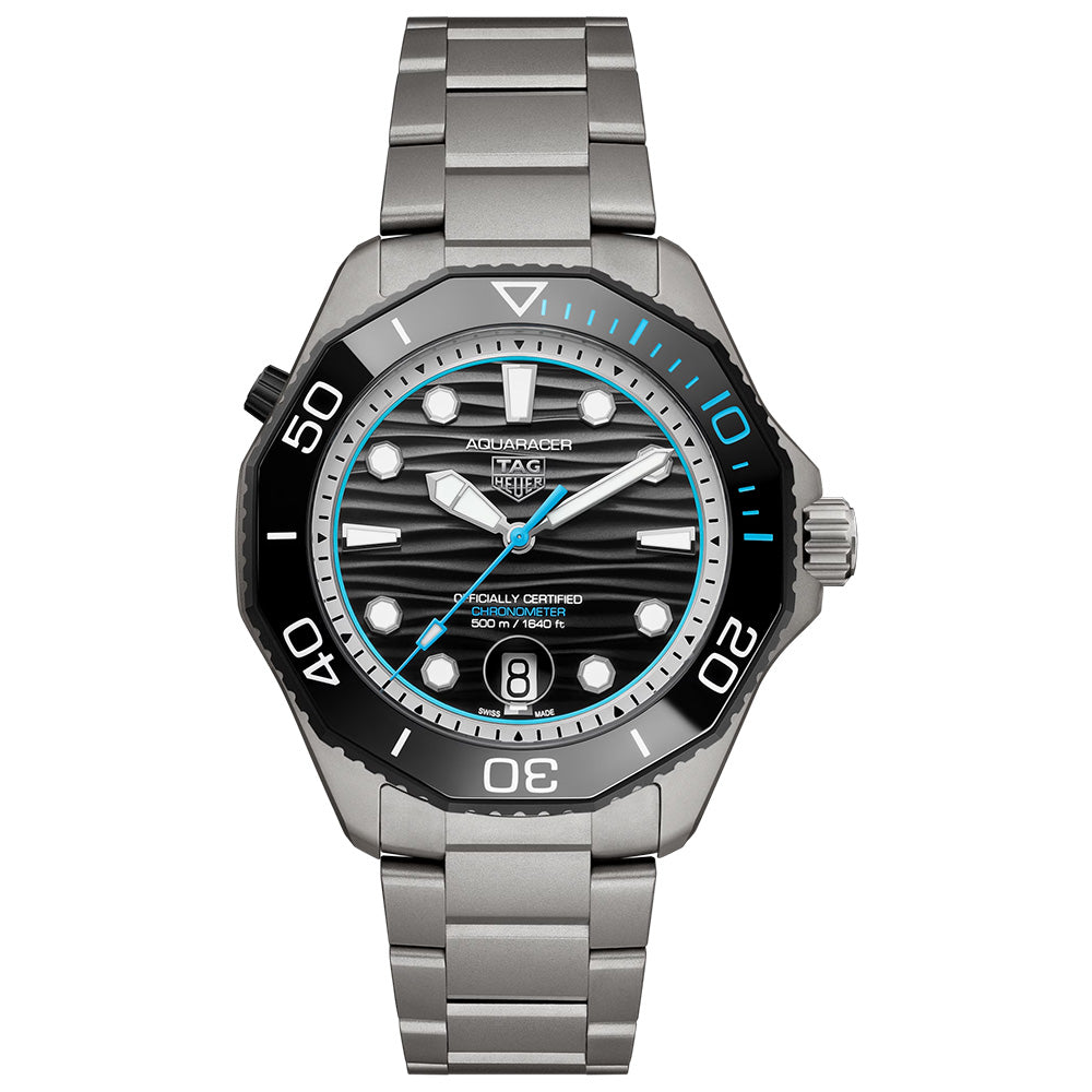 TAG Heuer Aquaracer Professional 500 Date Limited Edition 42mm Black Dial Automatic Gents Watch WBP5182.BF0010