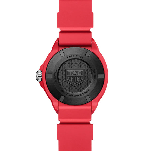 TAG Heuer Formula 1 Solargraph 38mm White Dial TH-Polylight Quartz Watch WBY1161.FT8086