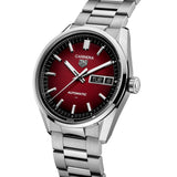 TAG Heuer Carrera Day Date 41mm Black & Red Dial Automatic Gents Watch WDA2113.BA0043