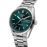 TAG Heuer Carrera Day Date 41mm Green Dial Automatic Gents Watch WDA2115.BA0043