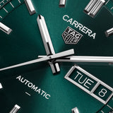 TAG Heuer Carrera Day Date 41mm Green Dial Automatic Gents Watch WDA2115.BA0043