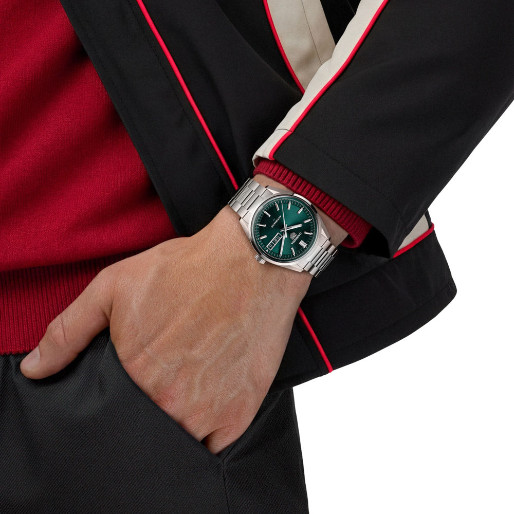 TAG Heuer Carrera Day Date 41mm Green Dial Automatic Gents Watch WDA2115.BA0043