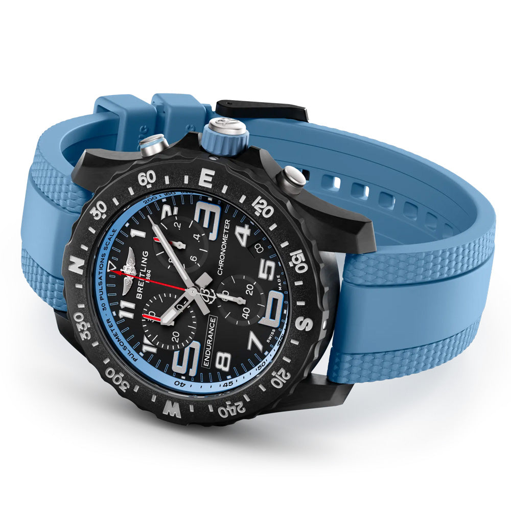 Breitling Endurance Pro 44mm Black Dial Breitlight Quartz Gents Watch X82310281B1S2