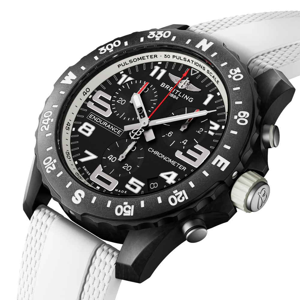 Breitling Endurance Pro 44mm Black Dial Breitlight Quartz Gents Watch X82310A71B1S2
