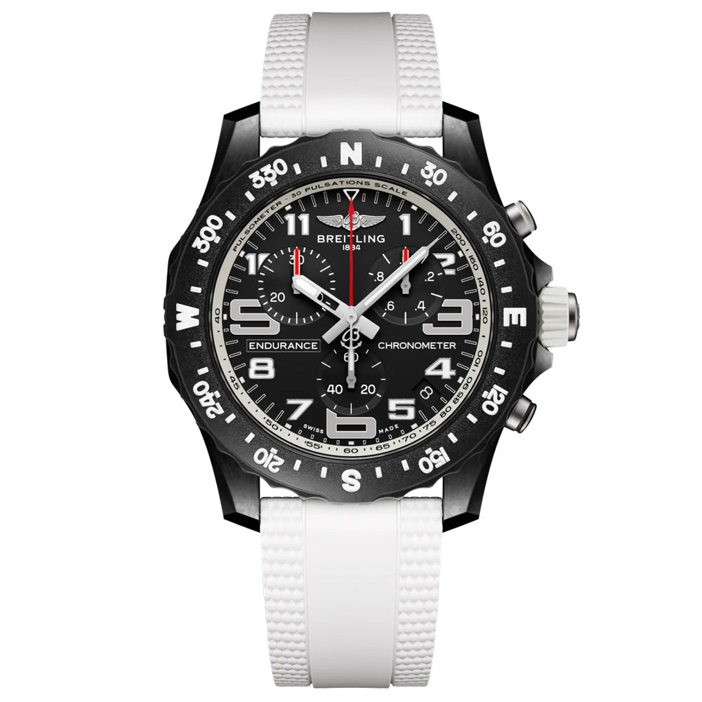 Breitling Endurance Pro 44mm Black Dial Breitlight Quartz Gents Watch X82310A71B1S2