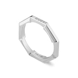 Gucci Link To Love 18ct White Gold Ring YBC662194003