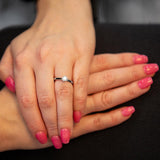 The Willow Platinum 0.50ct Round Brilliant Cut Diamond Solitaire Engagement Ring