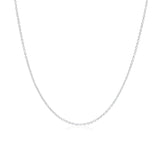 18ct White Gold 16" Open  Trace Chain R8091