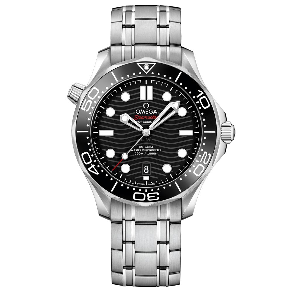 OMEGA Seamaster Diver 300M 42mm Black Dial Automatic Gents Watch 21030422001001