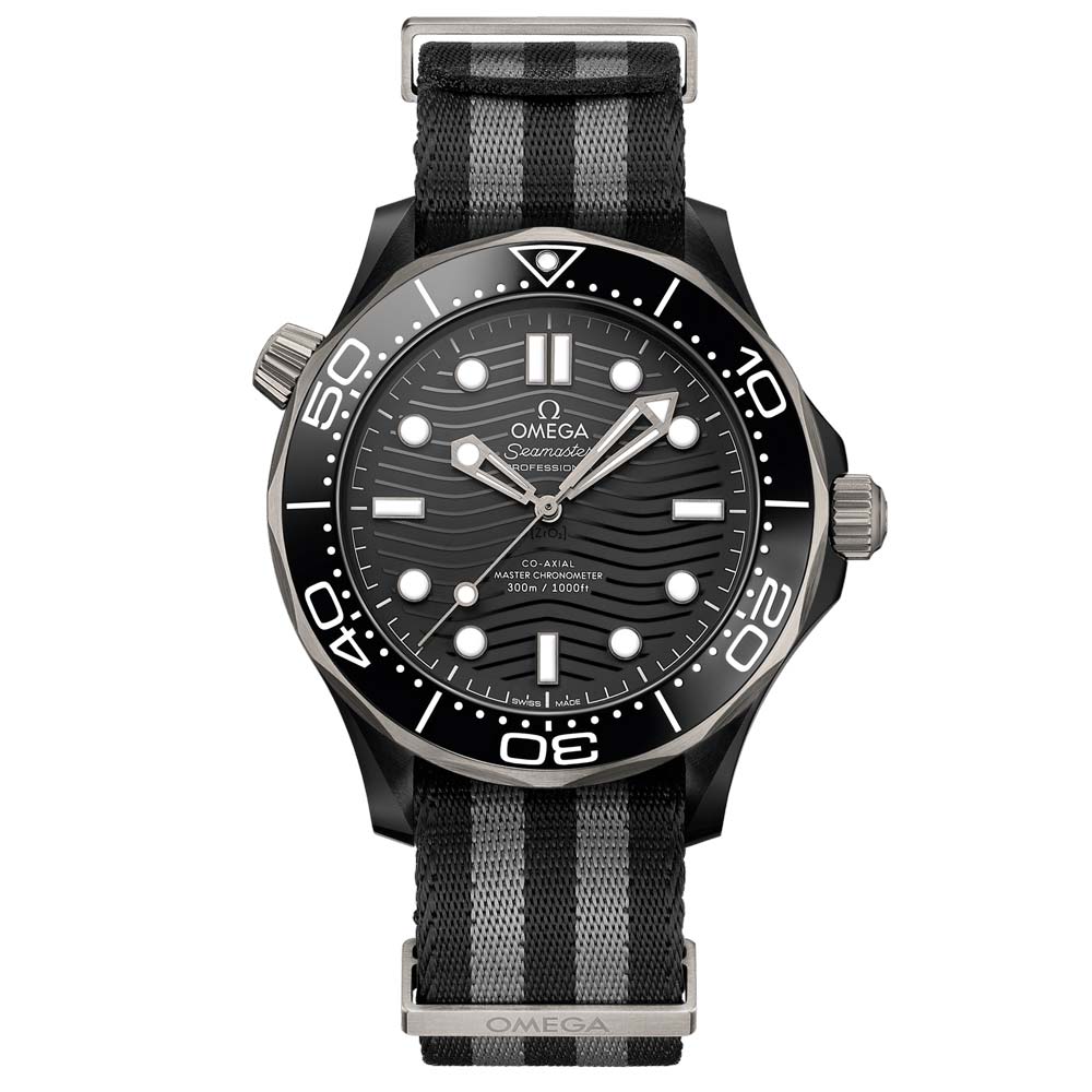 OMEGA Seamaster Diver 300m 43.5mm Black Dial Ceramic & Titanium Automatic Gents Watch 21092442001002