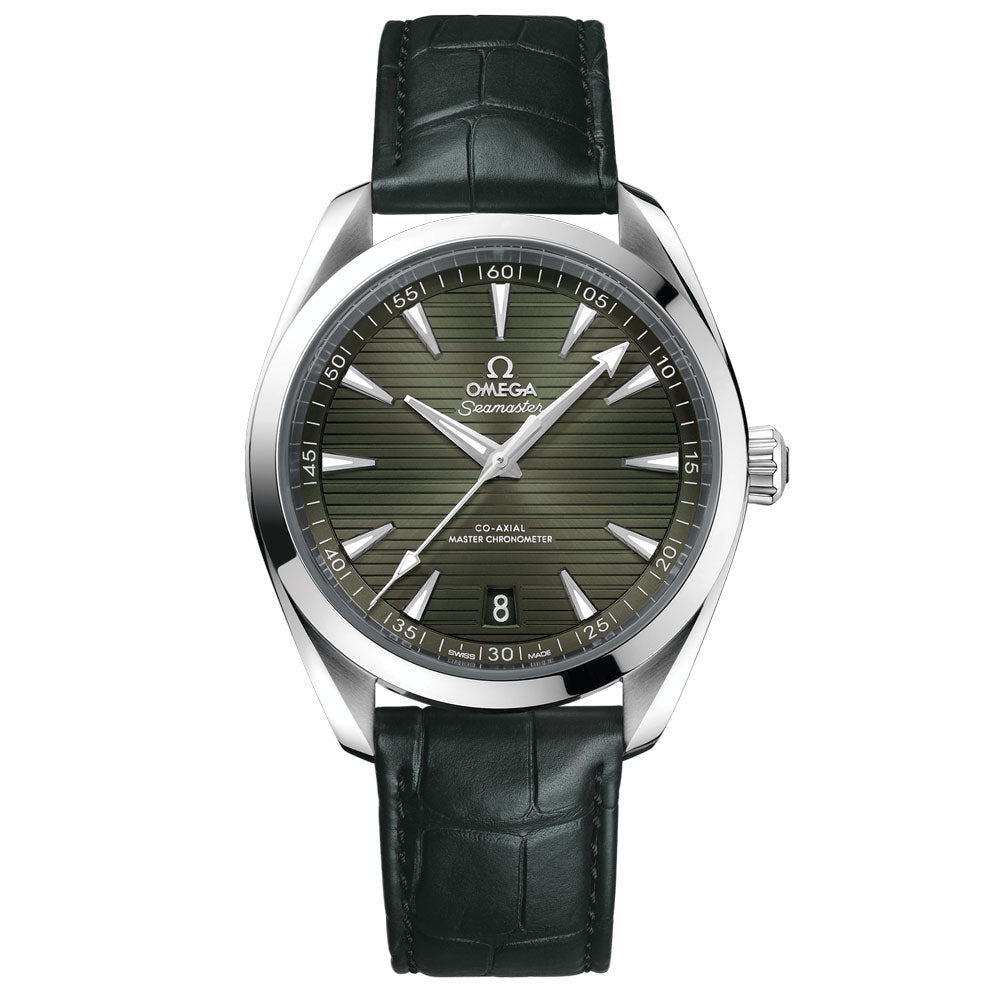 OMEGA Seamaster Aqua Terra 41mm Green Dial Automatic Gents Watch 22013412110001