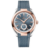 OMEGA Seamaster Aqua Terra 41mm Blue Dial 18ct Rose Gold & Steel Gents Automatic Watch 22022412103001