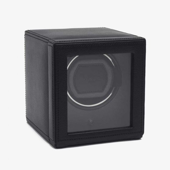 WOLF Watch Winder Single Cub With Black Cover 461103