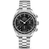 OMEGA Speedmaster Chronograph 38mm Black Dial Automatic Watch 32430385001001