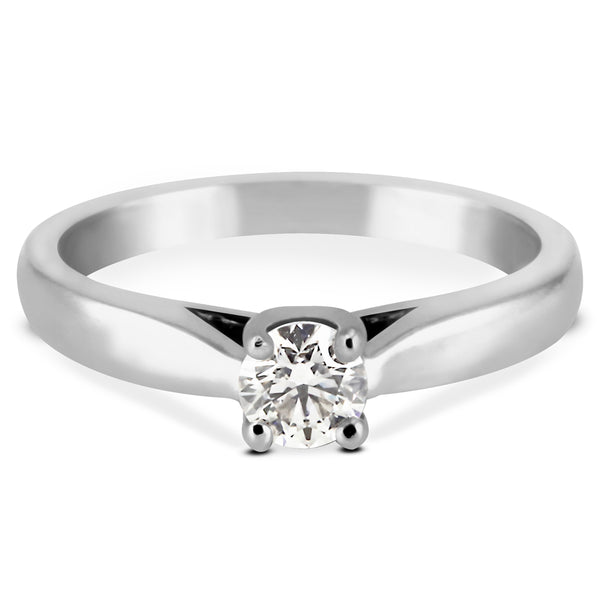 Hearts On Fire Jubilation Platinum 0.33ct Diamond Engagement Ring