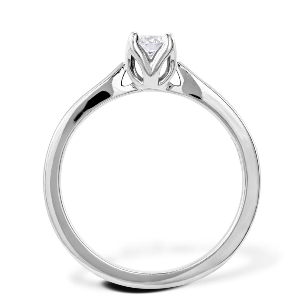Hearts On Fire Platinum 0.327ct Diamond Engagement Ring