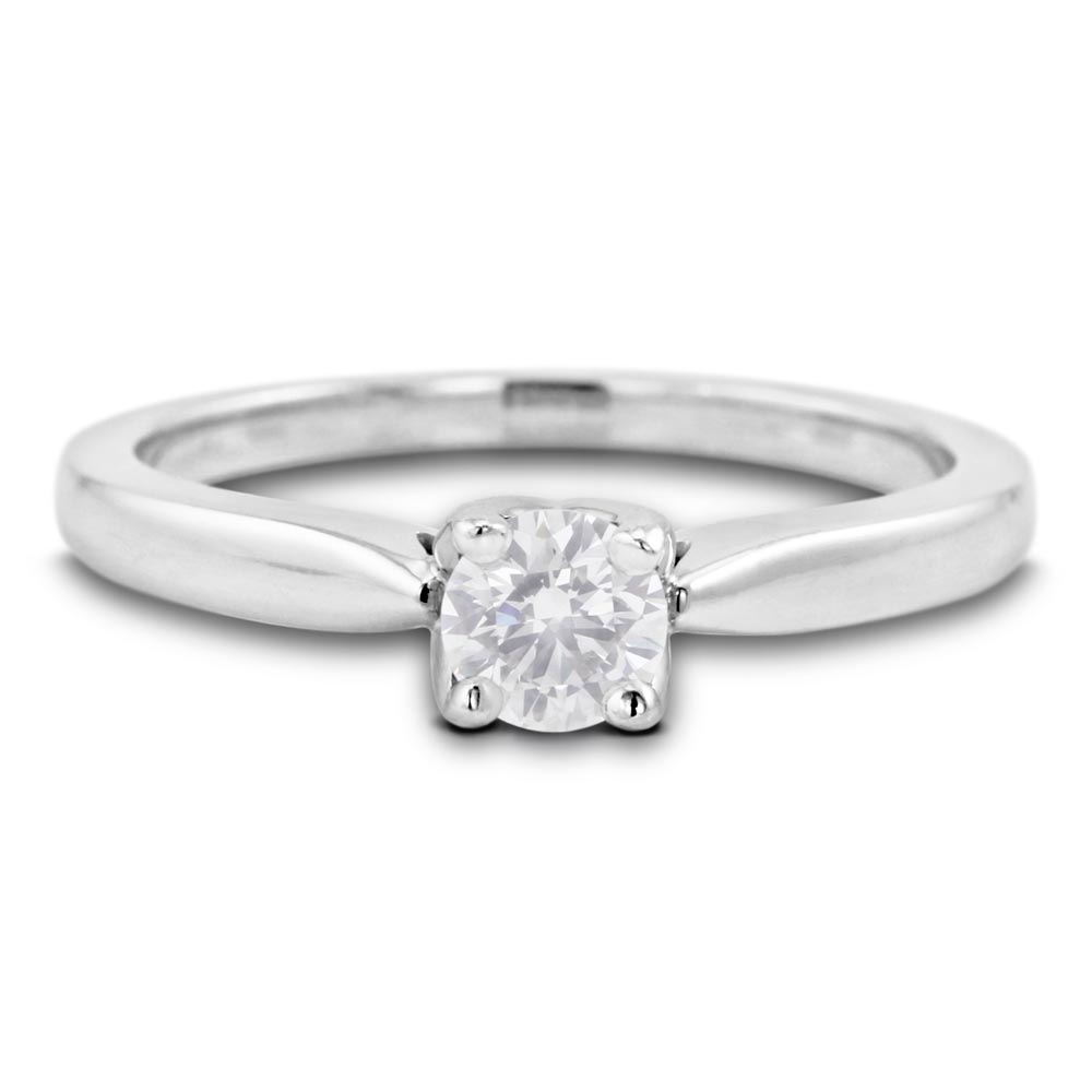 Hearts On Fire Platinum 0.327ct Diamond Engagement Ring