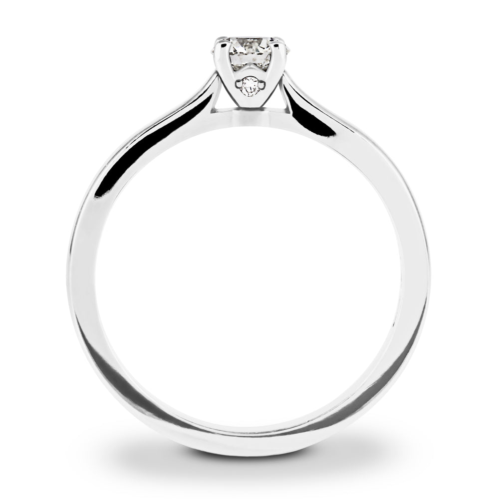 Hearts On Fire Platinum 0.33ct Diamond Engagement Ring