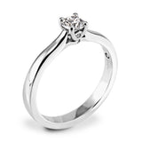 Hearts On Fire Platinum 0.33ct Diamond Engagement Ring