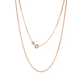 9ct Rose Gold 16-18" Heavy Weight Chain GN233