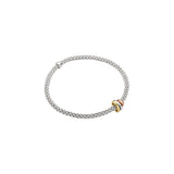 FOPE 18ct White Gold Prima Flex-It Bracelet 74408BX_XX_B_RBG