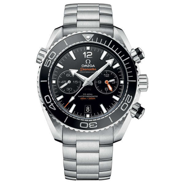 Omega Gents Seamaster Planet Ocean 600M Chronograph 45.5mm Black Dial Gents Automatic Watch 21530465101001