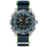 omega speedmaster skywalker X-33 titanium limited edition watch front facing upright image