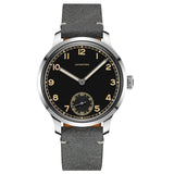 Longines Heritage Military 1938 43mm Black Dial Manual Wound Gents Watch L2.826.4.53.2