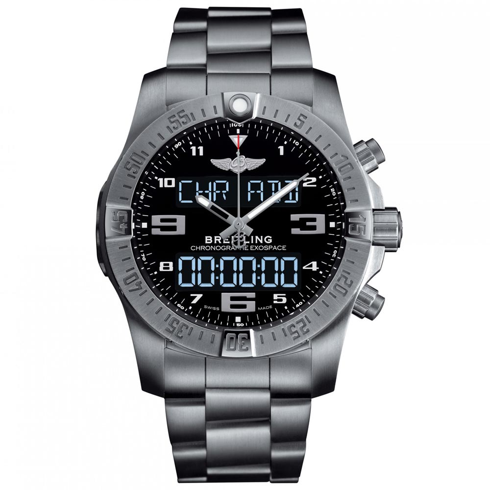 Breitling Gents Exospace Titanium Watch EB5510H1/BE79/181E