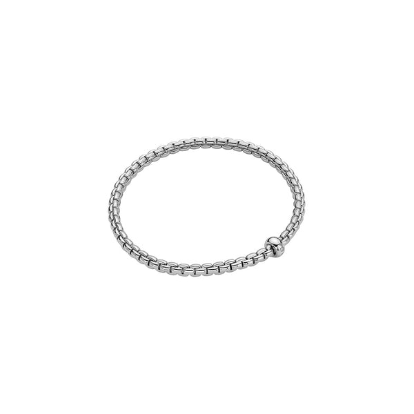 FOPE 18ct White Gold Eka Flex-It Diamond Bracelet 01M01BX_BB_B_XBX