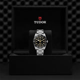 tudor black bay 54 black dial 37mm watch in presentation box