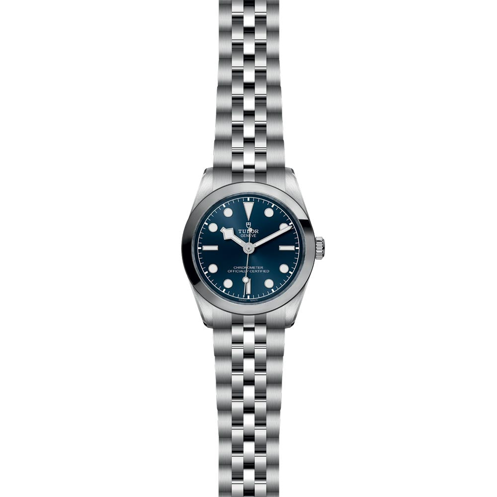 tudor black bay 31 blue dial ladies watch