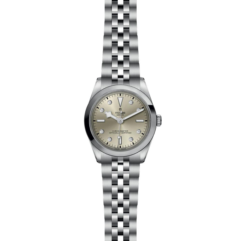 tudor black bay 36 light champagne dial ladies watch