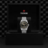 tudor black bay 41 anthracite dial gents watch in presentation box