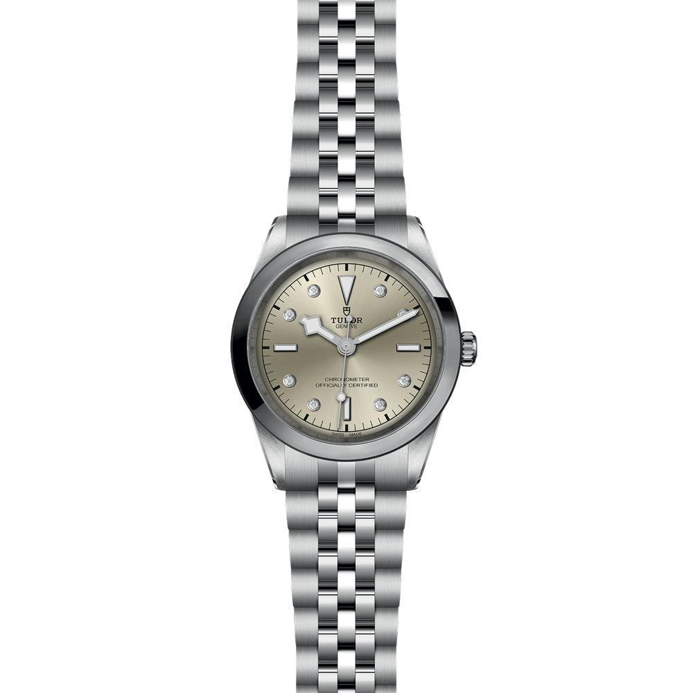 tudor black bay 41 light champagne dial watch