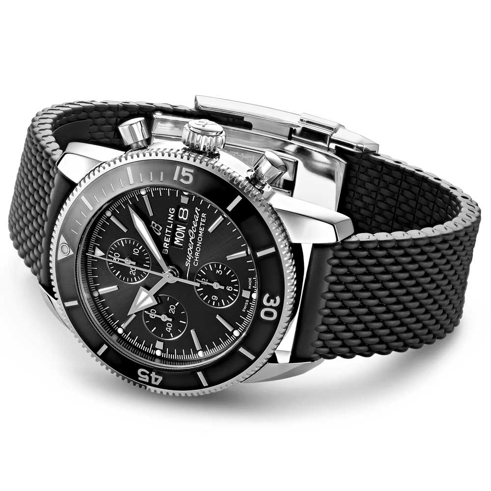 Breitling Superocean Heritage Chronograph 44mm Black Dial Automatic Gents Watch A13313121B1S1