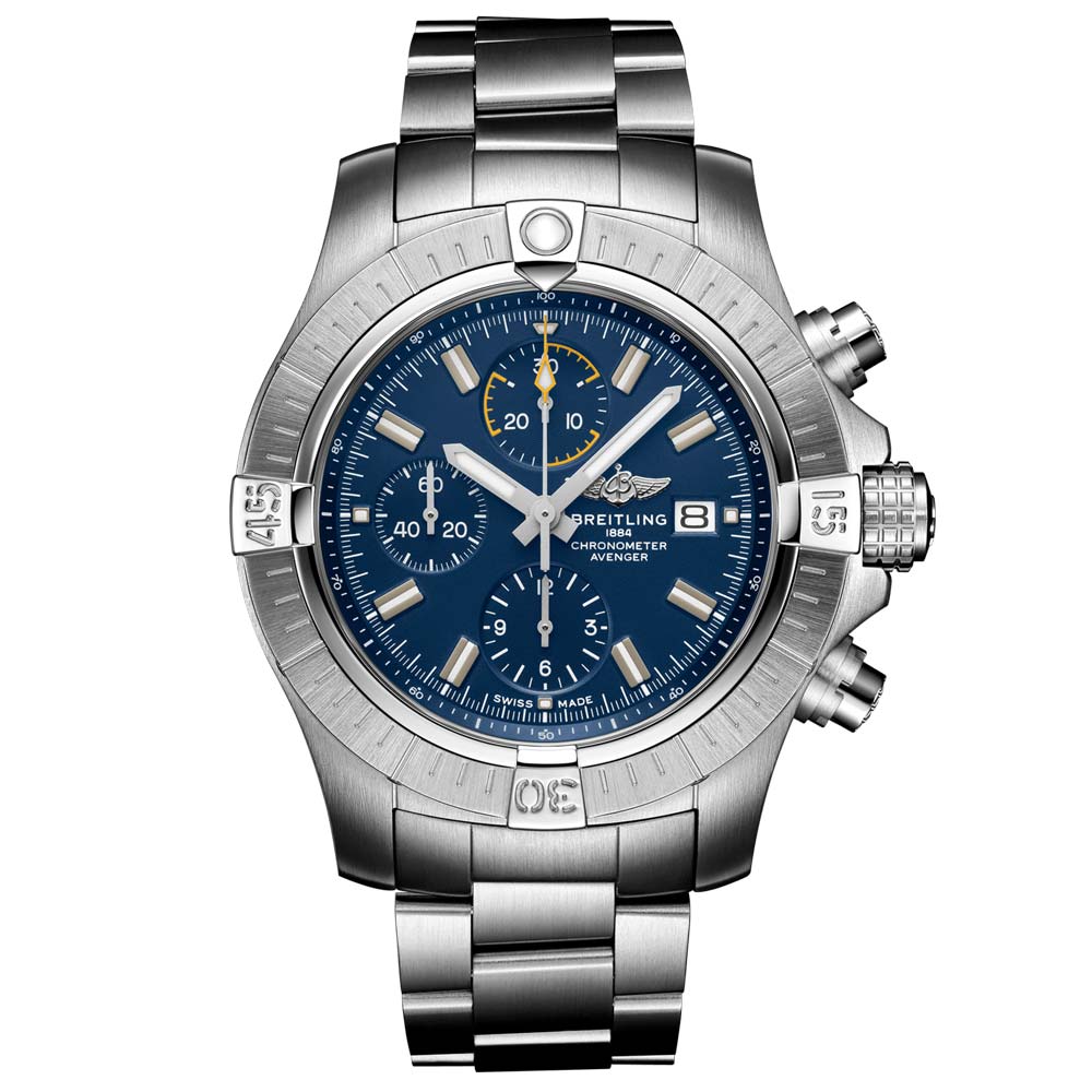 Breitling Avenger Chronograph 45mm Blue Dial Automatic Gents Watch A13317101C1A1