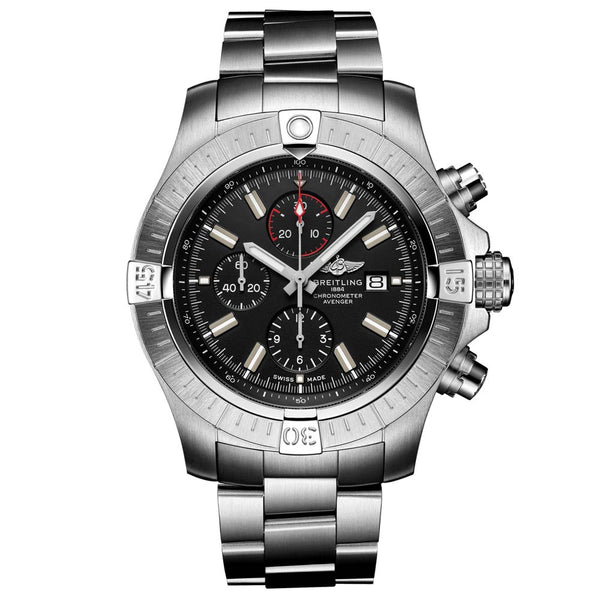 Breitling Super Avenger 48mm Black Dial Automatic Chronograph Gents Watch A13375101B1A1