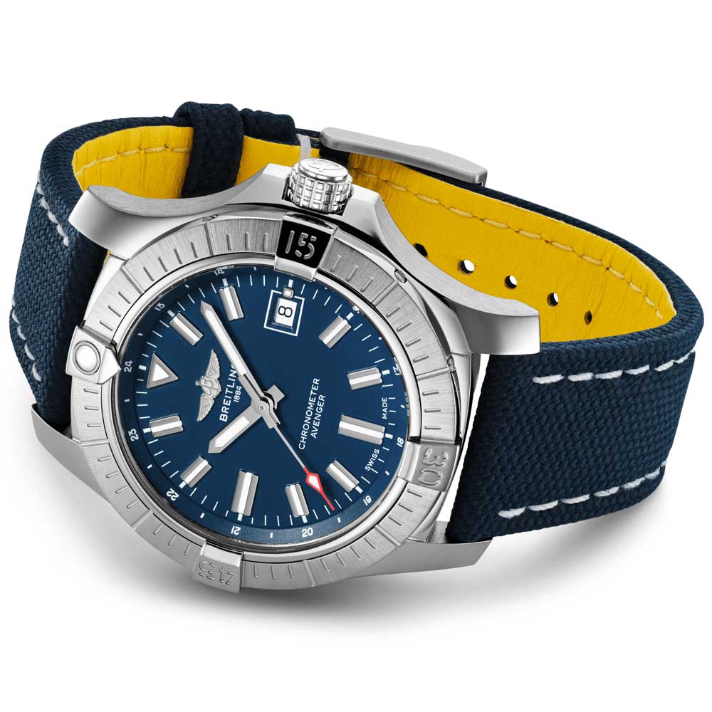 Breitling Avenger 43mm Blue Dial Automatic Gents Watch A17318101C1X2