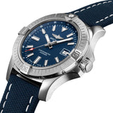 breitling avenger 43mm blue dial automatic gents watch