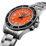 Breitling Superocean 42mm Orange Dial Automatic Gents Watch A17366D71O1A1